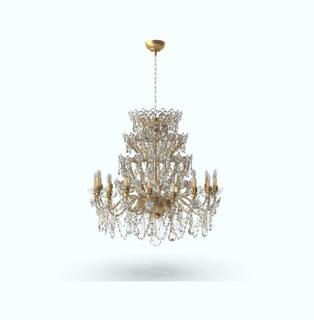 Chandelier Gold