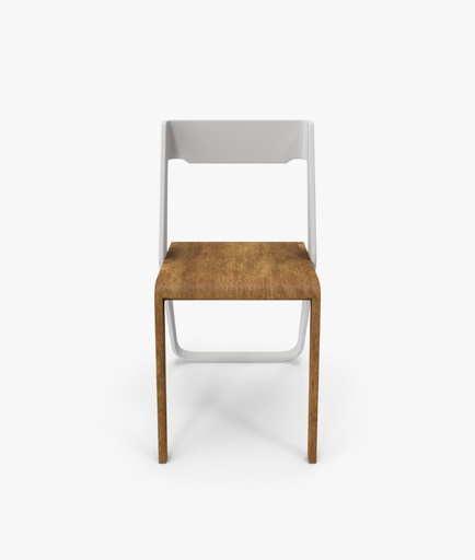 Wood Arm Chair In Rustic