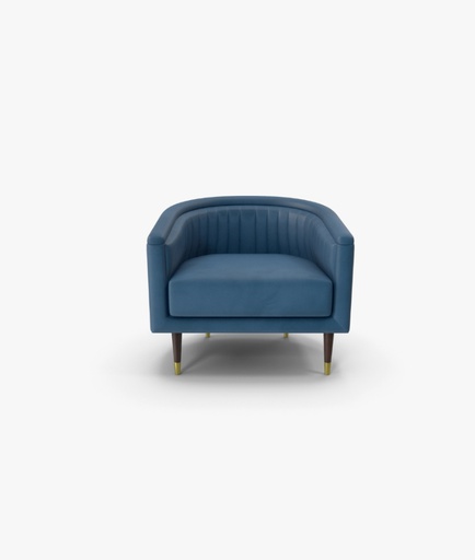 Velvet Wing Chair