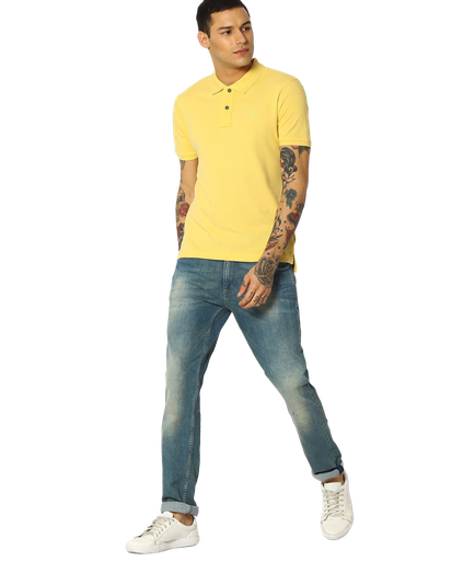 Striped Polo T-Shirt