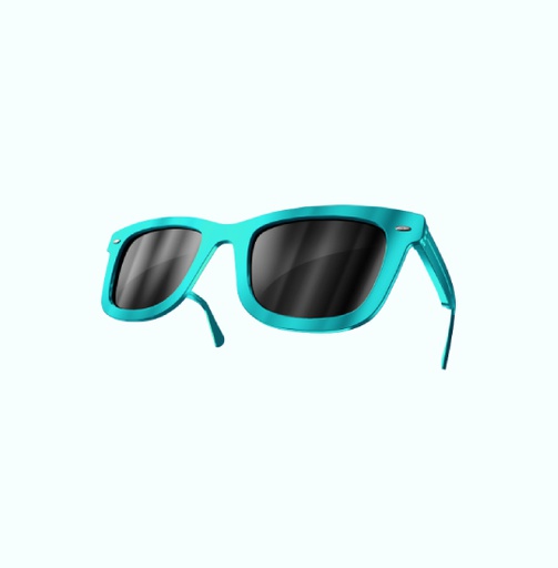 Black Full Rim Sports Sunglasses By Nike
